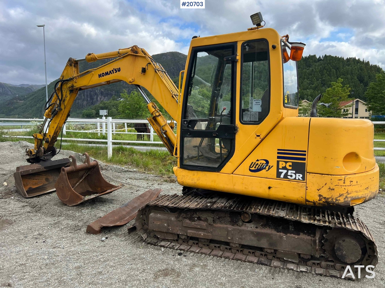 Komatsu PC75 - حفّار: صورة 5 Komatsu PC75 - حفّار: صورة 5