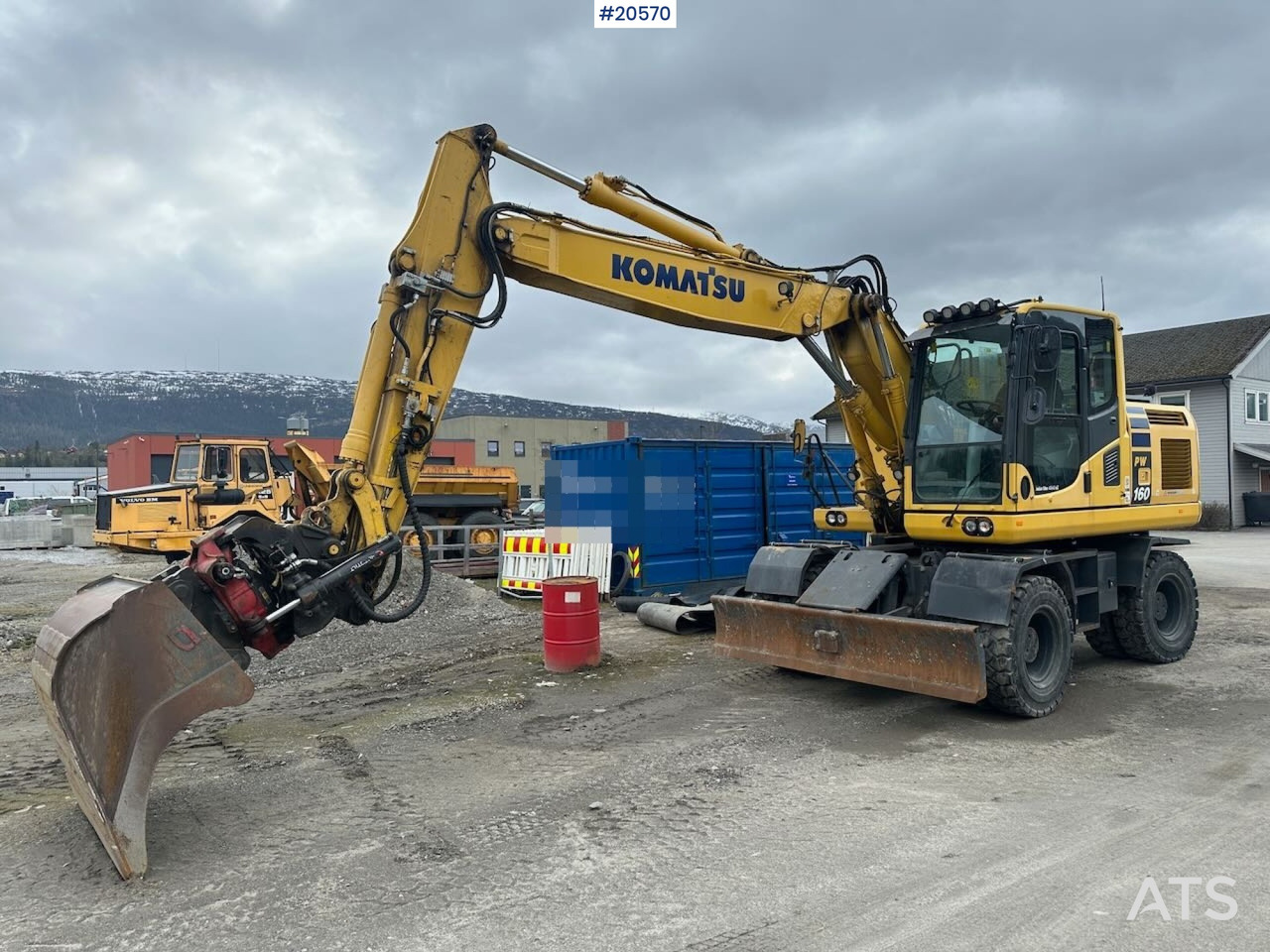 Komatsu PW160-10 - حفّار: صورة 1 Komatsu PW160-10 - حفّار: صورة 1