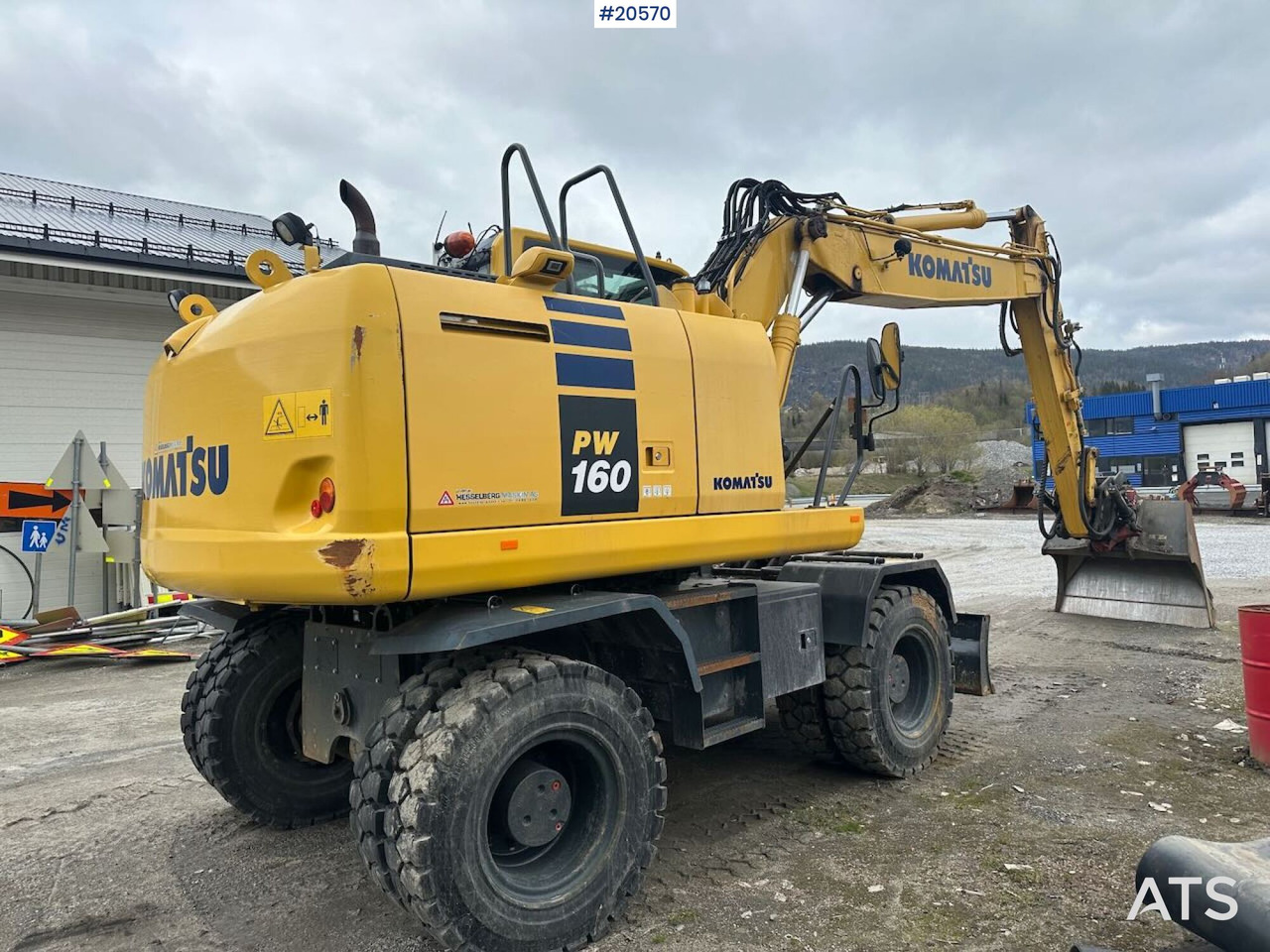 Komatsu PW160-10 - حفّار: صورة 5 Komatsu PW160-10 - حفّار: صورة 5