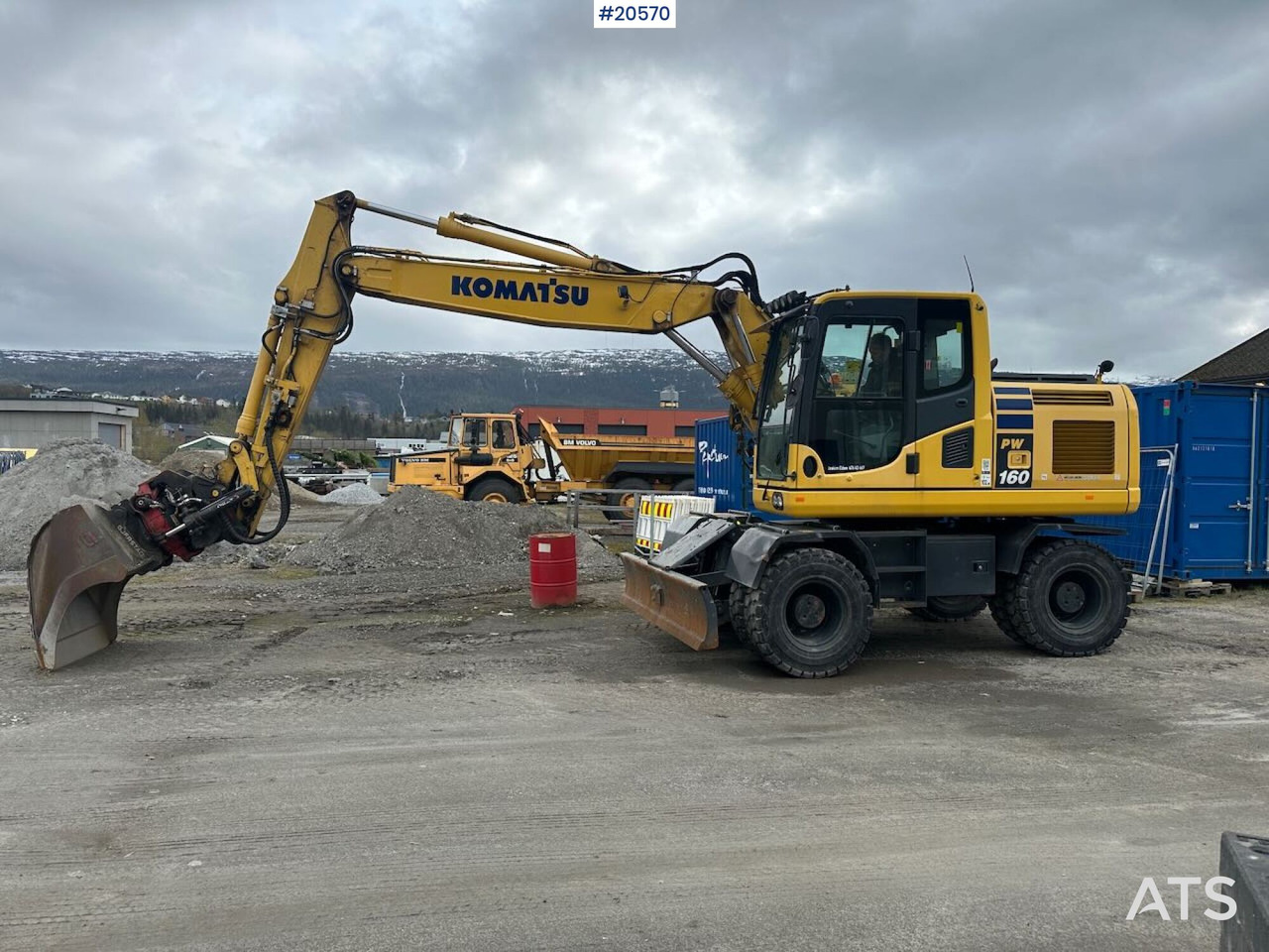 Komatsu PW160-10 - حفّار: صورة 2 Komatsu PW160-10 - حفّار: صورة 2