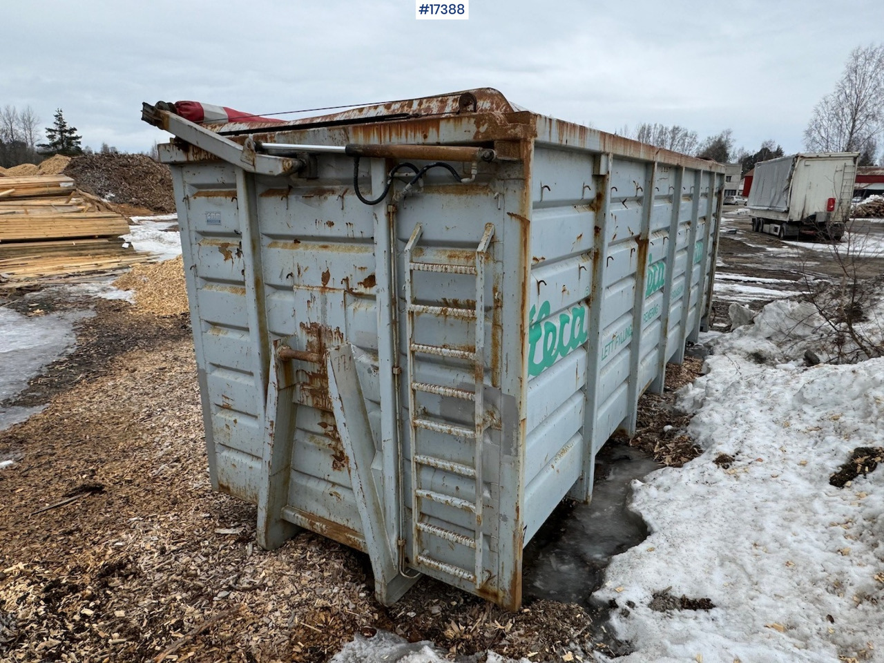 Krokcontainer m/ hydraulisk rullepresenning - حاوية هوك لفت: صورة 5 Krokcontainer m/ hydraulisk rullepresenning - حاوية هوك لفت: صورة 5