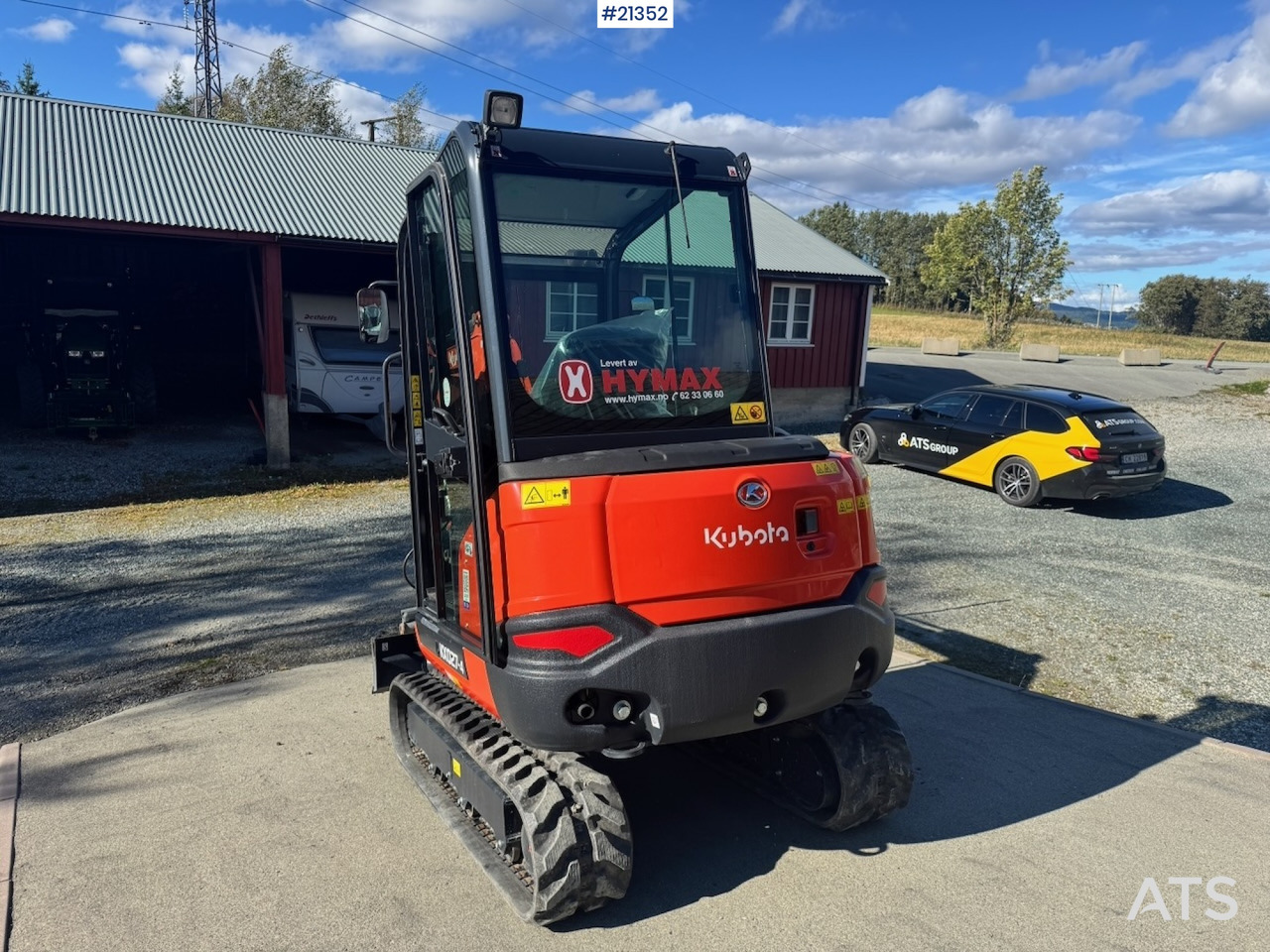 Kubota KX027-4 - حفار صغير: صورة 4 Kubota KX027-4 - حفار صغير: صورة 4