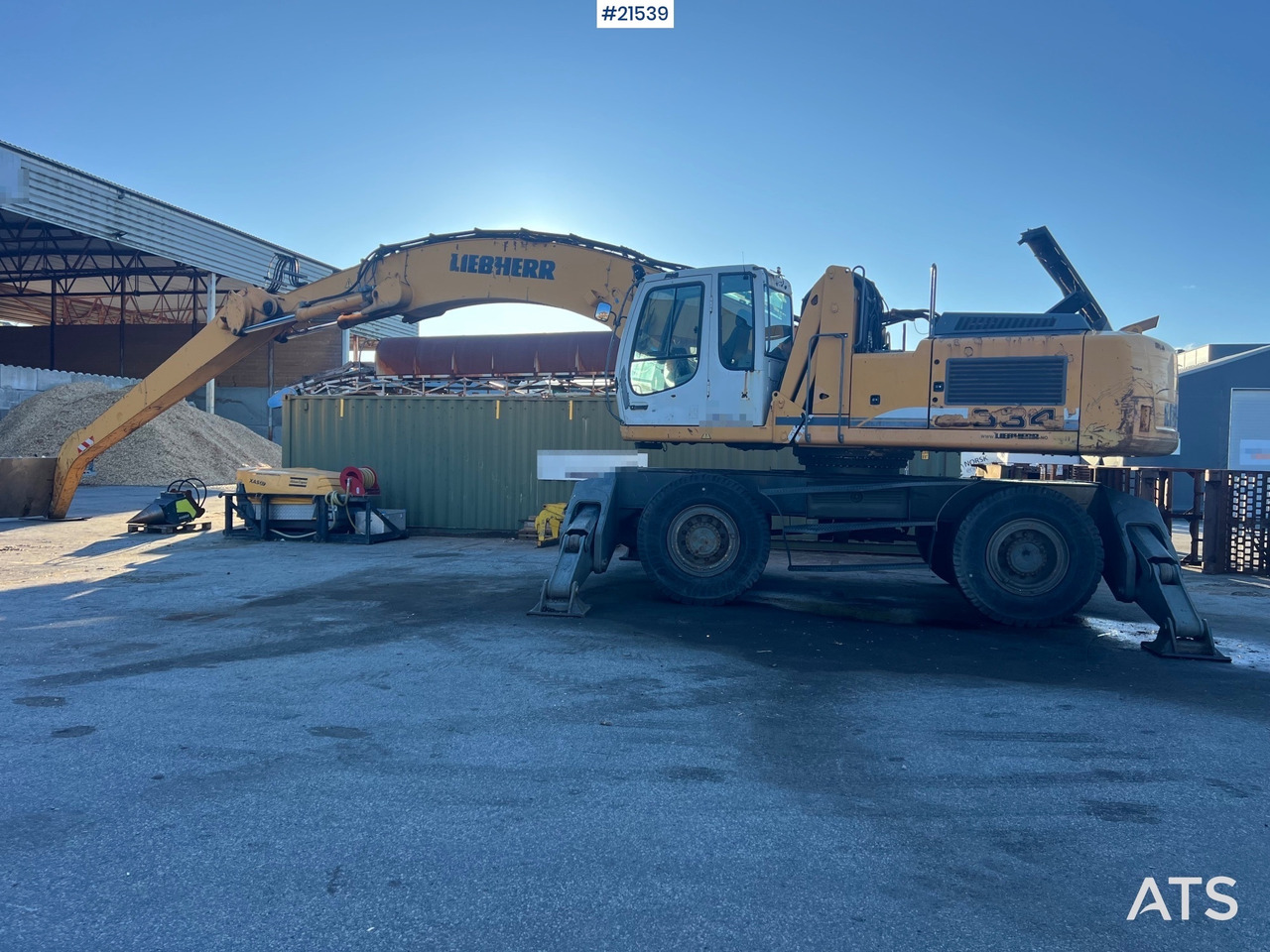 Liebherr A934 C HD Lintronic Hjulmaskin m/ hevbar hytte og klype - حفار ذو عجلات: صورة 1 Liebherr A934 C HD Lintronic Hjulmaskin m/ hevbar hytte og klype - حفار ذو عجلات: صورة 1