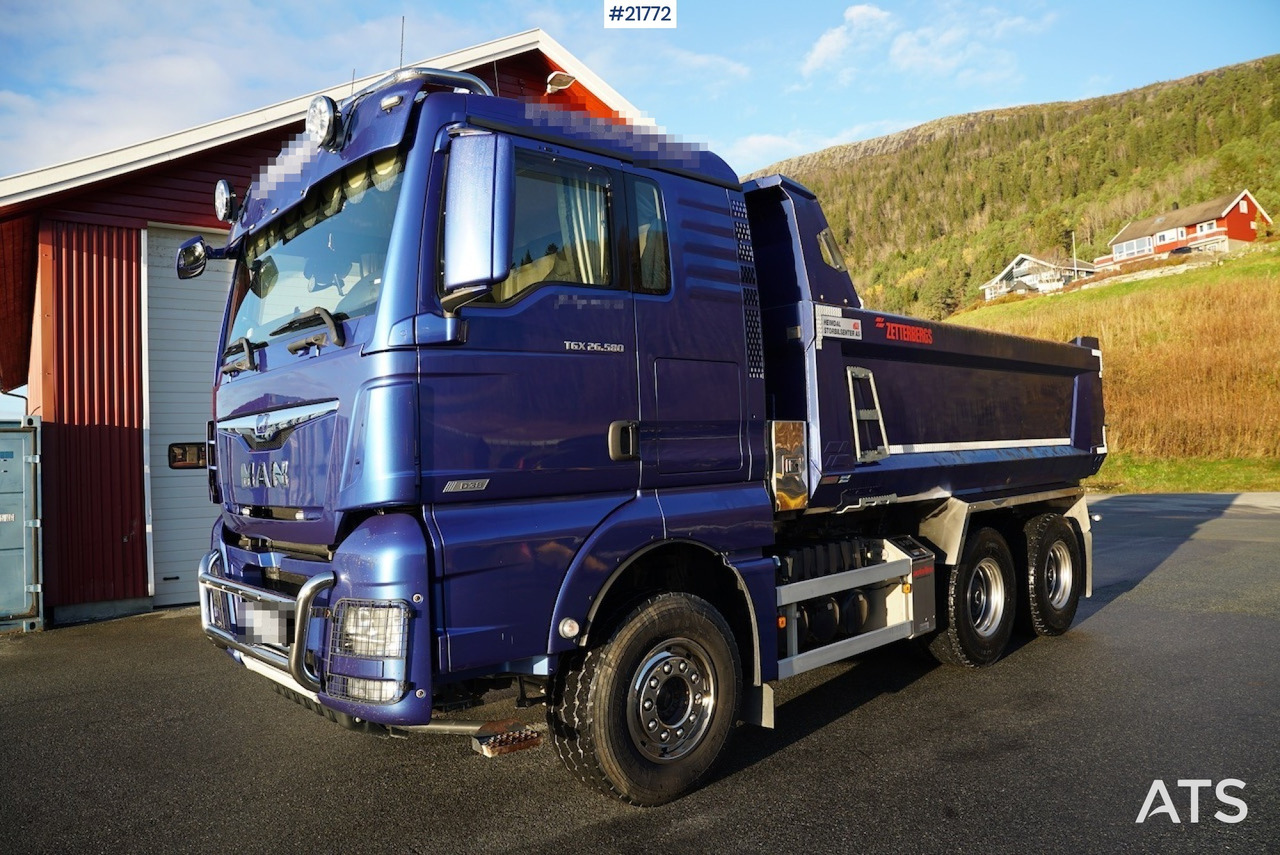 MAN 2018 Man TGX 26.580 6x4 tippbil med stålfjæring - شاحنة قلاب: صورة 1 MAN 2018 Man TGX 26.580 6x4 tippbil med stålfjæring - شاحنة قلاب: صورة 1