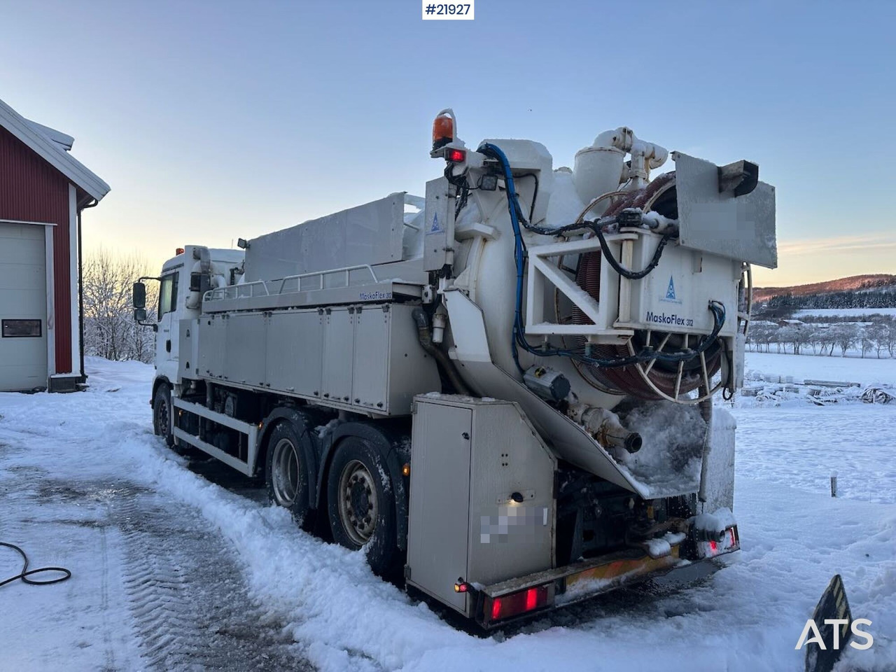 MAN TGA 26.430 6x2 sug-/spylebil m/ Maskoflex påbygg. SE VIDEO. - فراغ شاحنة: صورة 4 MAN TGA 26.430 6x2 sug-/spylebil m/ Maskoflex påbygg. SE VIDEO. - فراغ شاحنة: صورة 4