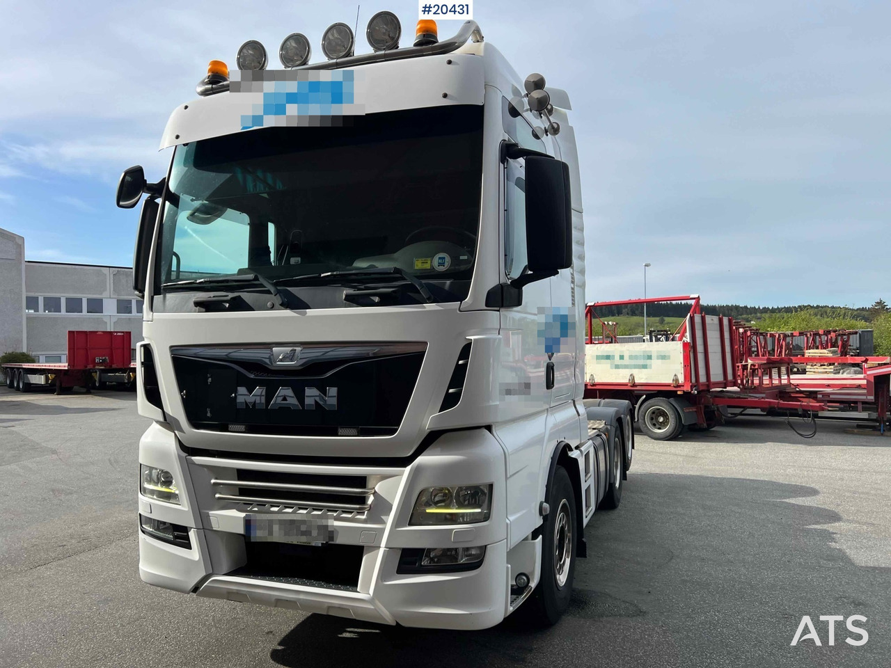 MAN TGX 28.500 - مقطورة السحب: صورة 3 MAN TGX 28.500 - مقطورة السحب: صورة 3