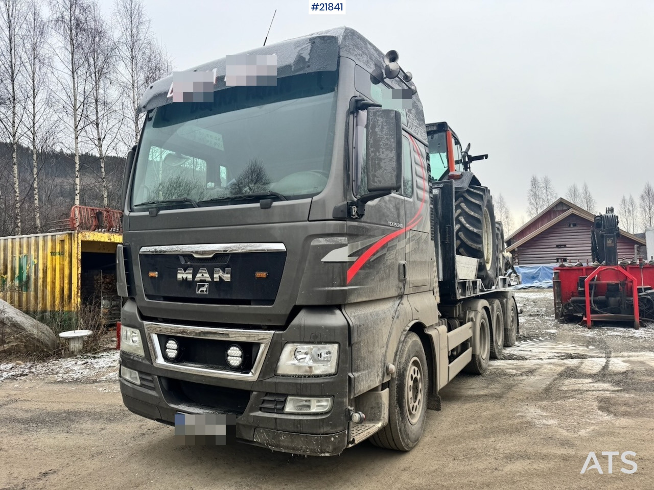 MAN TGX 35.540 Tridem Krokbil m/ Kranhydraulikk. - شاحنة برافعة خطافية: صورة 1 MAN TGX 35.540 Tridem Krokbil m/ Kranhydraulikk. - شاحنة برافعة خطافية: صورة 1