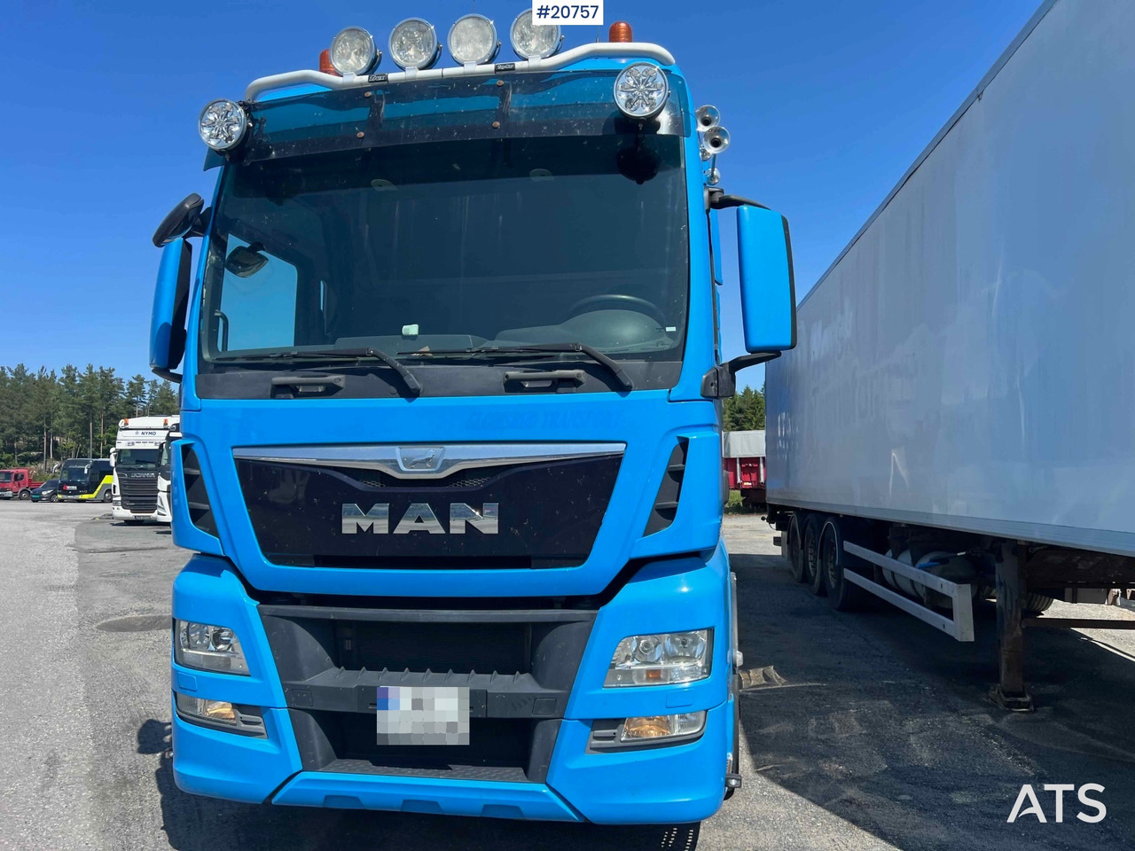 MAN TGX28.480 6x2 Trekkvogn m/ liten km-stand. SE VIDEO - رأس تريلا: صورة 4 MAN TGX28.480 6x2 Trekkvogn m/ liten km-stand. SE VIDEO - رأس تريلا: صورة 4