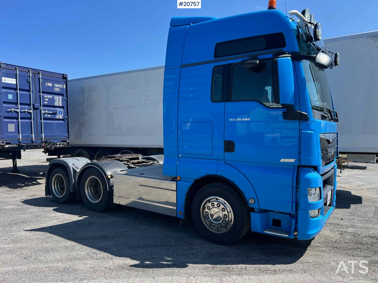 MAN TGX28.480 6x2 Trekkvogn m/ liten km-stand. SE VIDEO - رأس تريلا: صورة 1 MAN TGX28.480 6x2 Trekkvogn m/ liten km-stand. SE VIDEO - رأس تريلا: صورة 1