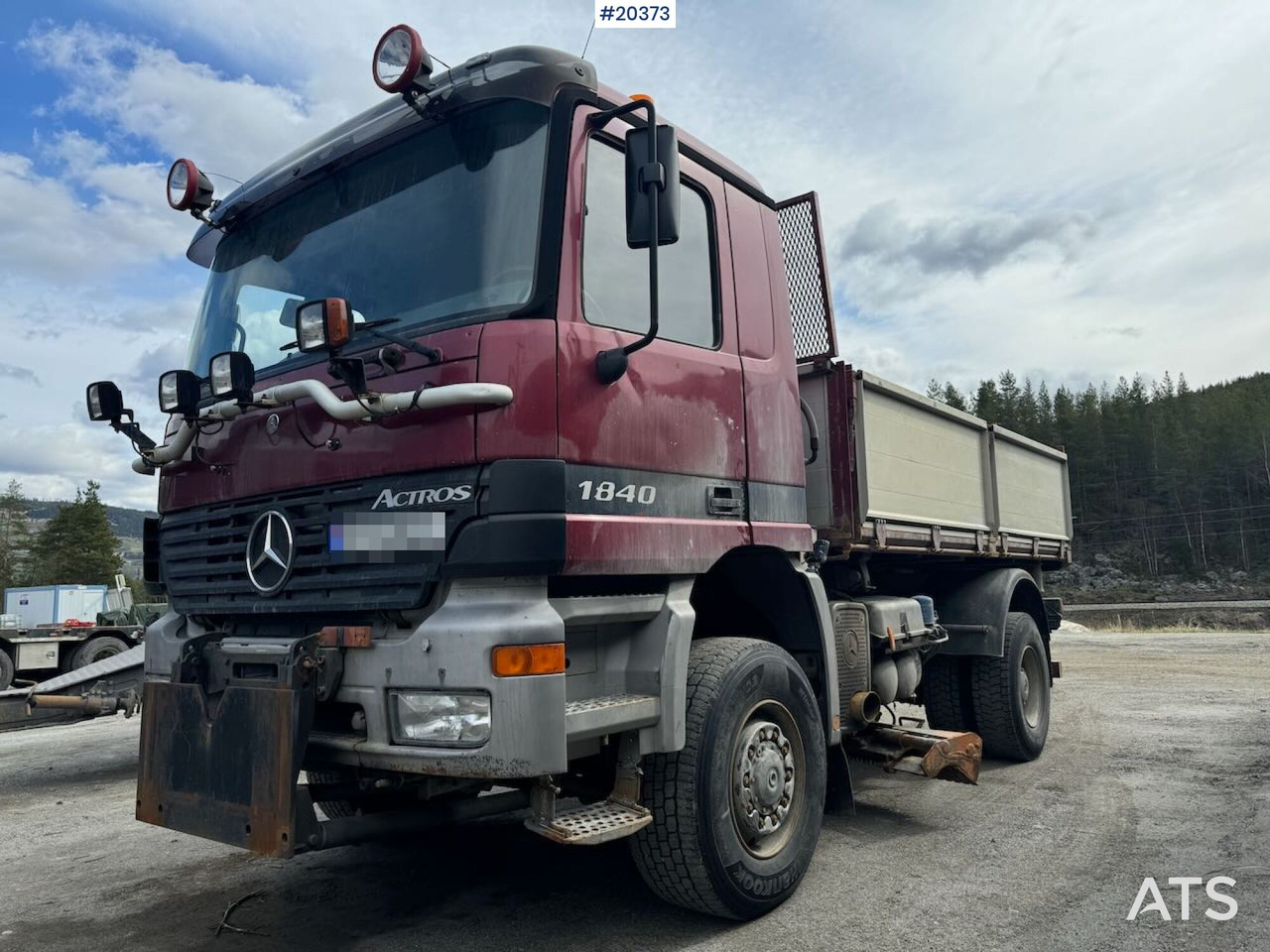 Mercedes Actros 1840 - شاحنة قلاب: صورة 3 Mercedes Actros 1840 - شاحنة قلاب: صورة 3