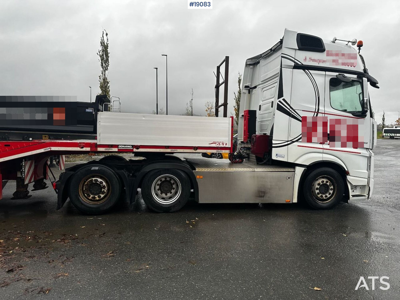 Mercedes Actros 2563 - مقطورة السحب: صورة 4 Mercedes Actros 2563 - مقطورة السحب: صورة 4