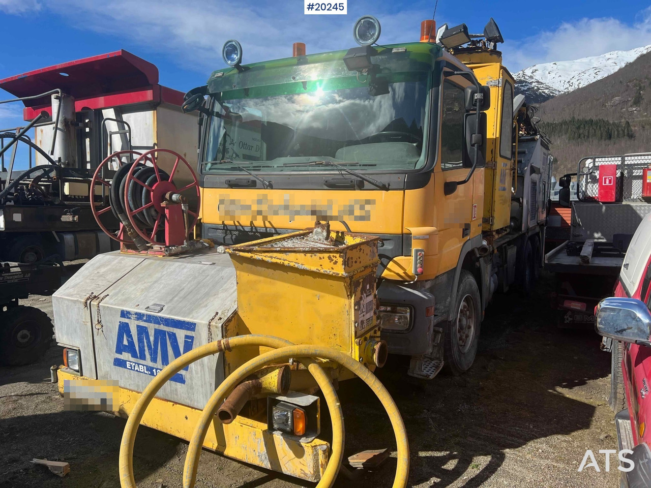 Mercedes Actros 2641 - مضخة خرسانة: صورة 4 Mercedes Actros 2641 - مضخة خرسانة: صورة 4