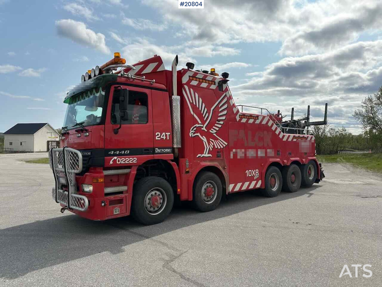 Mercedes Actros 4448 - شاحنة سحب: صورة 2 Mercedes Actros 4448 - شاحنة سحب: صورة 2