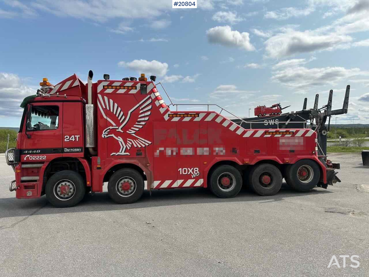 Mercedes Actros 4448 - شاحنة سحب: صورة 4 Mercedes Actros 4448 - شاحنة سحب: صورة 4
