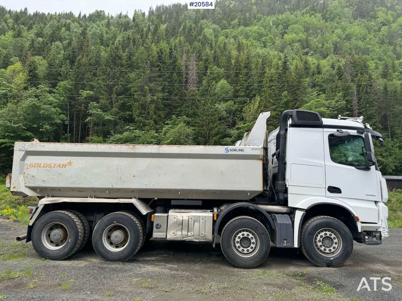 Mercedes Arocs 3258 - شاحنة قلاب: صورة 3 Mercedes Arocs 3258 - شاحنة قلاب: صورة 3