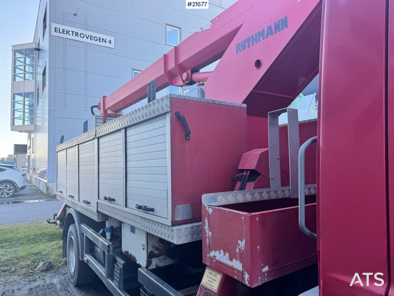 Mercedes-Benz Mercedes Atego 4x2 18 meters Liftbil - منصة محمولة مثبتة على الشاحنة: صورة 5 Mercedes-Benz Mercedes Atego 4x2 18 meters Liftbil - منصة محمولة مثبتة على الشاحنة: صورة 5