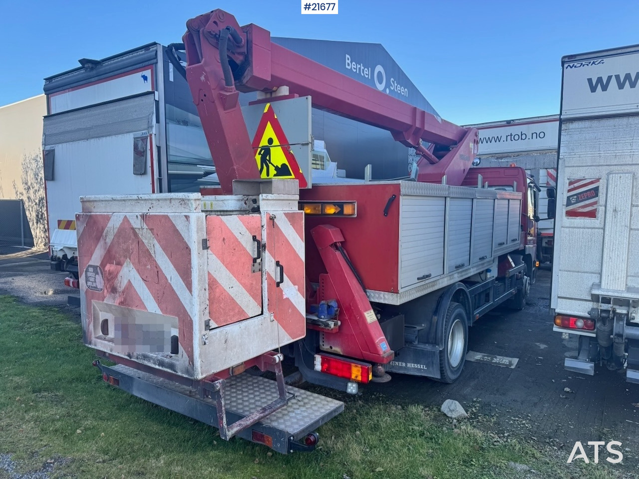 Mercedes-Benz Mercedes Atego 4x2 18 meters Liftbil - منصة محمولة مثبتة على الشاحنة: صورة 2 Mercedes-Benz Mercedes Atego 4x2 18 meters Liftbil - منصة محمولة مثبتة على الشاحنة: صورة 2