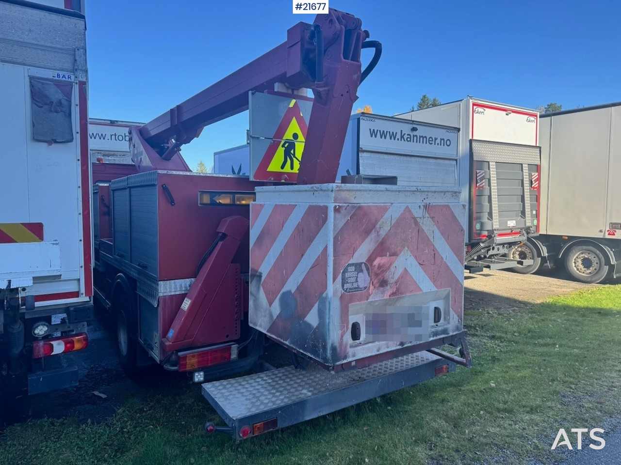 Mercedes-Benz Mercedes Atego 4x2 18 meters Liftbil - منصة محمولة مثبتة على الشاحنة: صورة 3 Mercedes-Benz Mercedes Atego 4x2 18 meters Liftbil - منصة محمولة مثبتة على الشاحنة: صورة 3