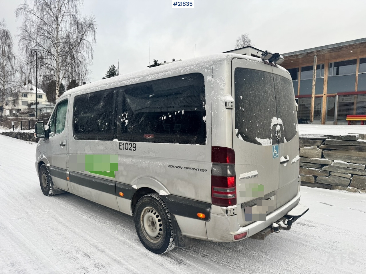 Mercedes Sprinter 316 Minibuss. 9 seter og Rullestolrampe. SE VIDEO - حافلة صغيرة, ميكروباص: صورة 4 Mercedes Sprinter 316 Minibuss. 9 seter og Rullestolrampe. SE VIDEO - حافلة صغيرة, ميكروباص: صورة 4
