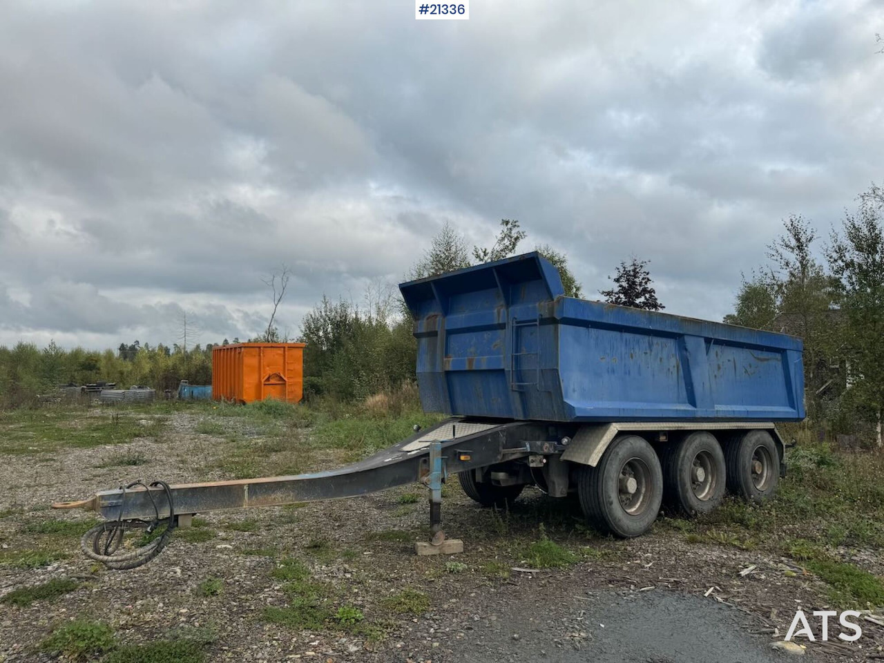 Nor-Slep Trippel kjerre - مقطورة قلابة: صورة 1 Nor-Slep Trippel kjerre - مقطورة قلابة: صورة 1