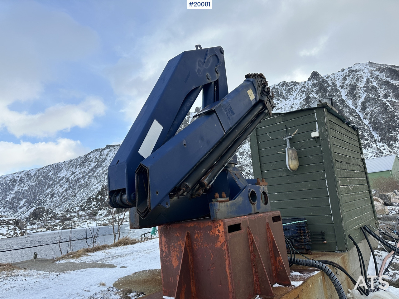 Palfinger PK 14080 C kran m/ hydraulikk pumpe - ونش كرين: صورة 4 Palfinger PK 14080 C kran m/ hydraulikk pumpe - ونش كرين: صورة 4