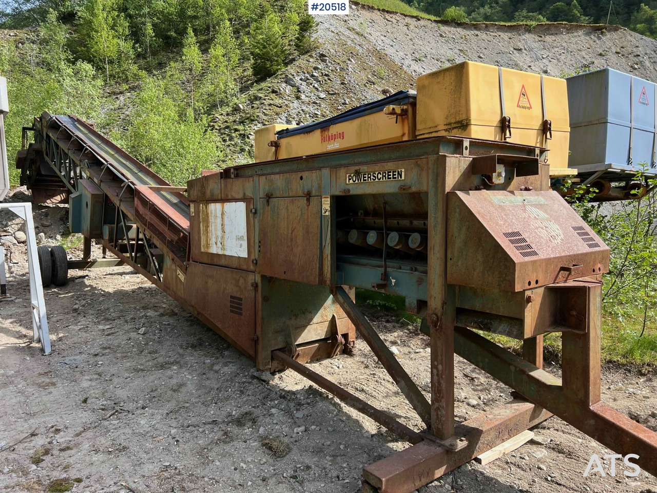 Powerscreen MK2 - آلة فرز: صورة 1 Powerscreen MK2 - آلة فرز: صورة 1