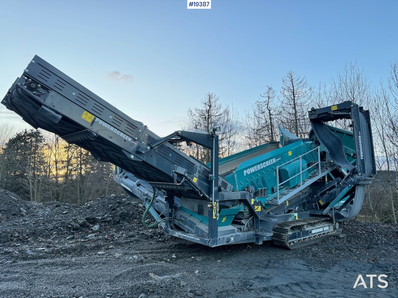 Powerscreen Warrior 1800 - آلة فرز: صورة 3 Powerscreen Warrior 1800 - آلة فرز: صورة 3
