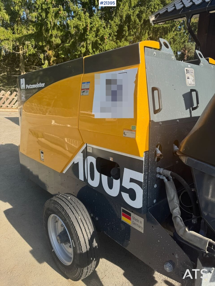 Putzmeister BSA 1005 D5 - مضخة خرسانة ثابتة: صورة 4 Putzmeister BSA 1005 D5 - مضخة خرسانة ثابتة: صورة 4