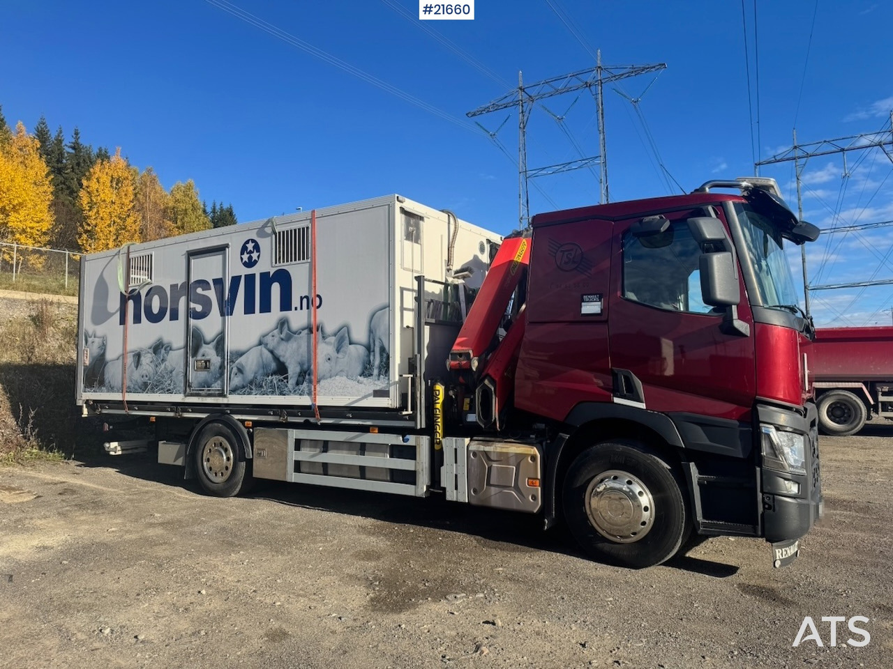 Renault Renault T380 6x2 Kranbil m/ 19 t/m Palfinger - شاحنة كرين: صورة 2 Renault Renault T380 6x2 Kranbil m/ 19 t/m Palfinger - شاحنة كرين: صورة 2