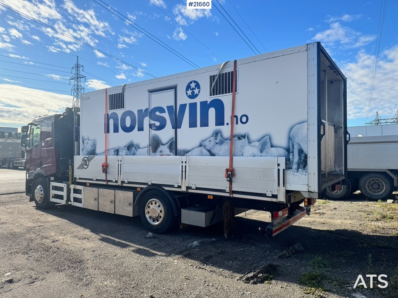 Renault Renault T380 6x2 Kranbil m/ 19 t/m Palfinger - شاحنة كرين: صورة 5 Renault Renault T380 6x2 Kranbil m/ 19 t/m Palfinger - شاحنة كرين: صورة 5