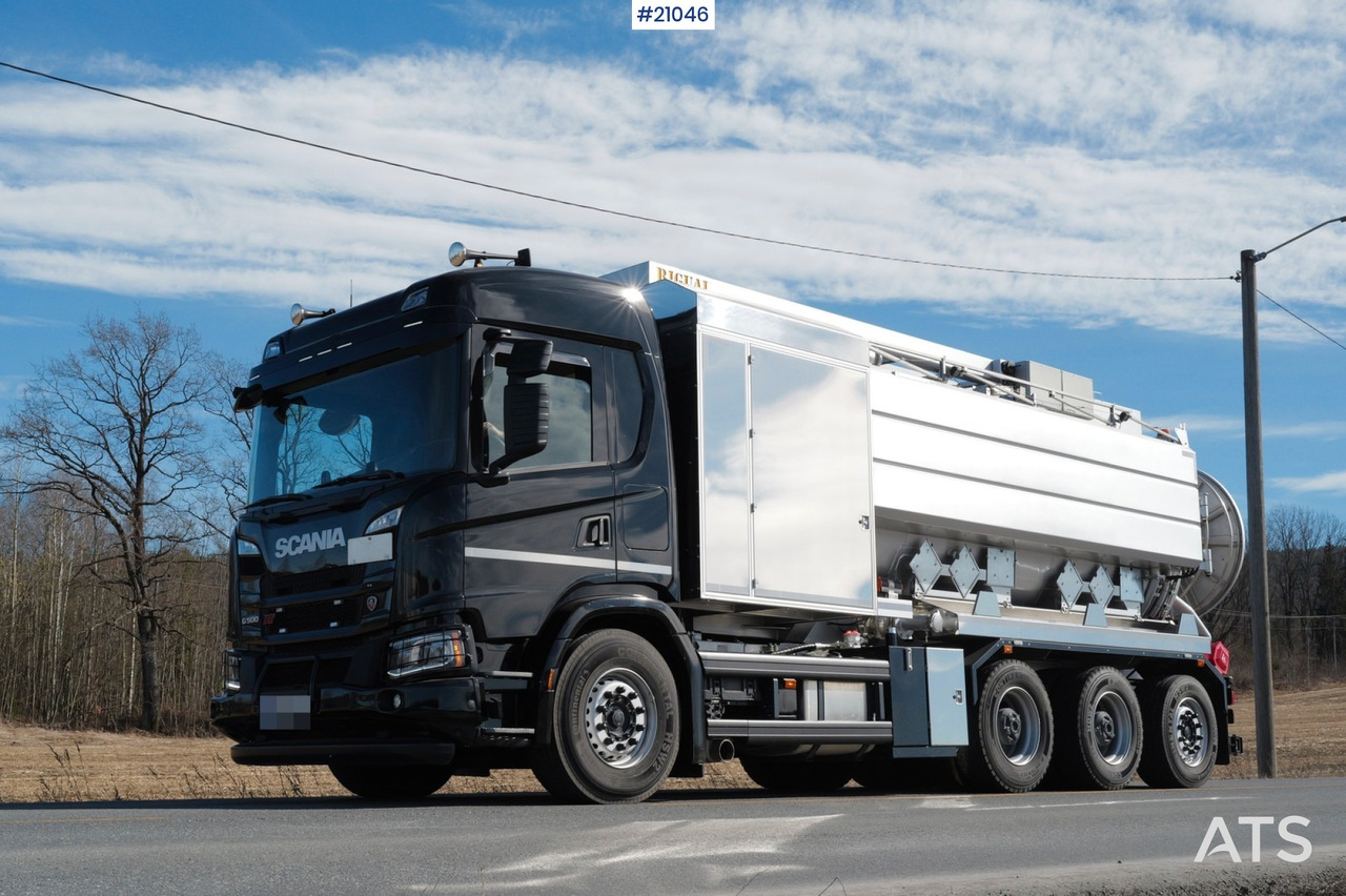 Scania G500 8x4 ADR Suge-Spylebil - فراغ شاحنة: صورة 1 Scania G500 8x4 ADR Suge-Spylebil - فراغ شاحنة: صورة 1