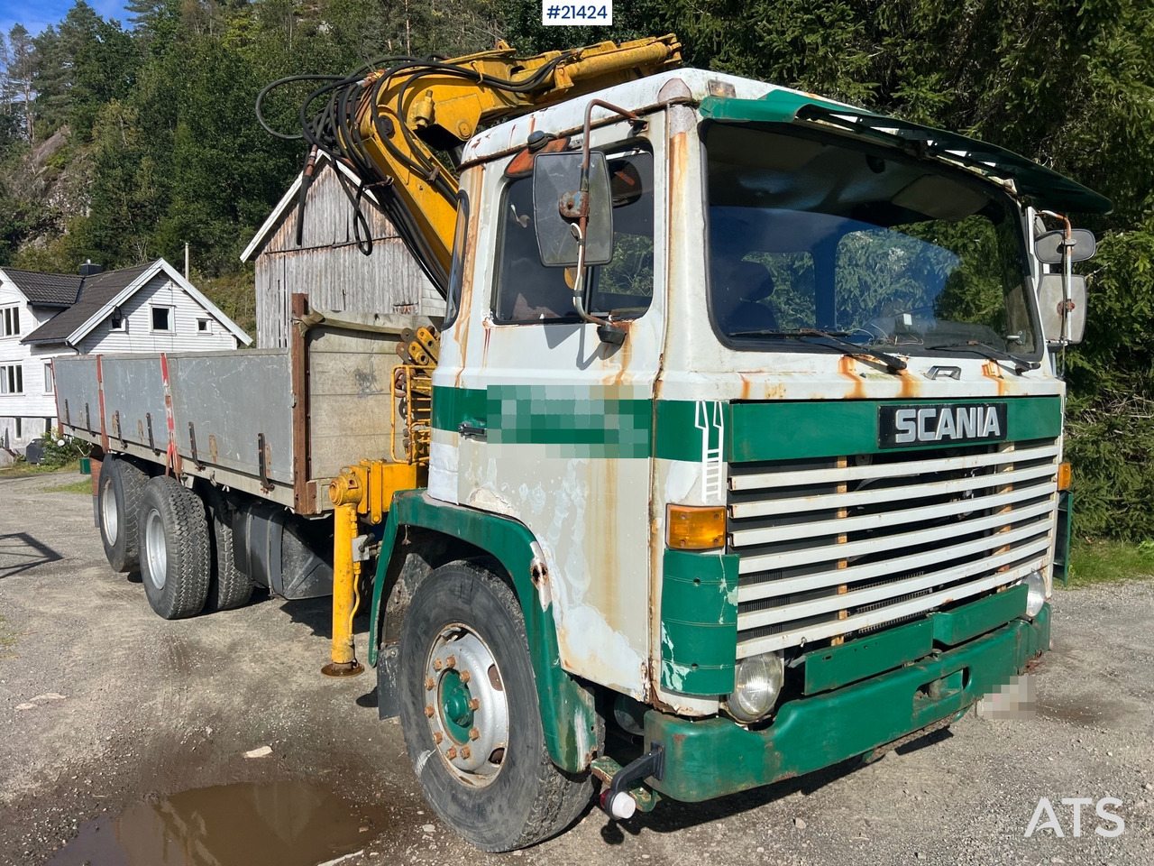 Scania LB 81 - شاحنة كرين: صورة 2 Scania LB 81 - شاحنة كرين: صورة 2