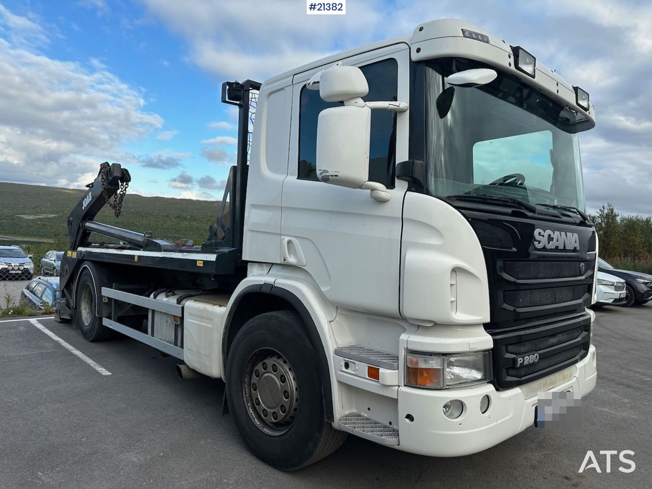 Scania P280 - شاحنة لودر انزلاقي: صورة 4 Scania P280 - شاحنة لودر انزلاقي: صورة 4