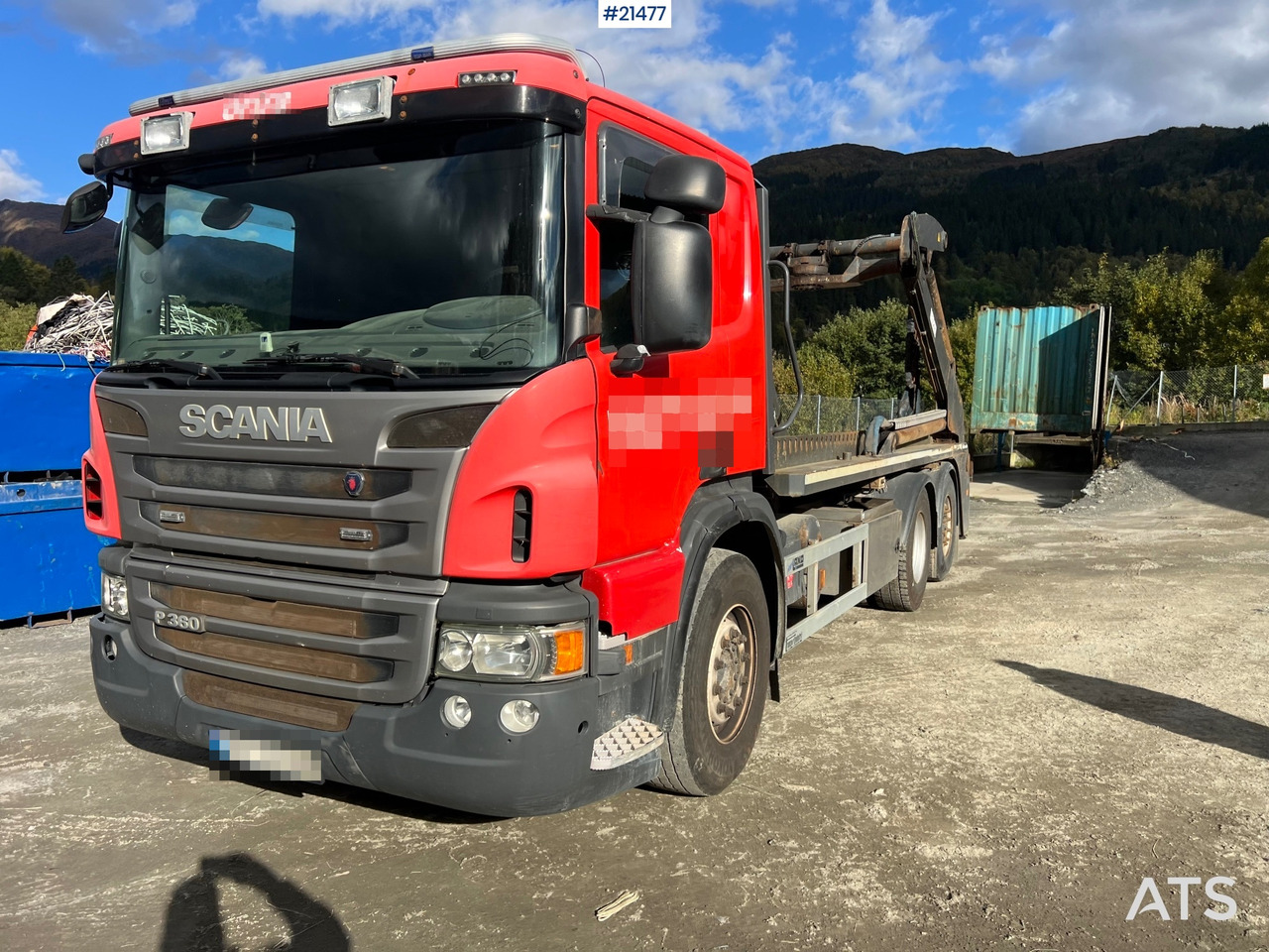 Scania P360 Liftdumper m/ rotator - ناقلة حاويات/ شاحنة حاويات: صورة 4 Scania P360 Liftdumper m/ rotator - ناقلة حاويات/ شاحنة حاويات: صورة 4
