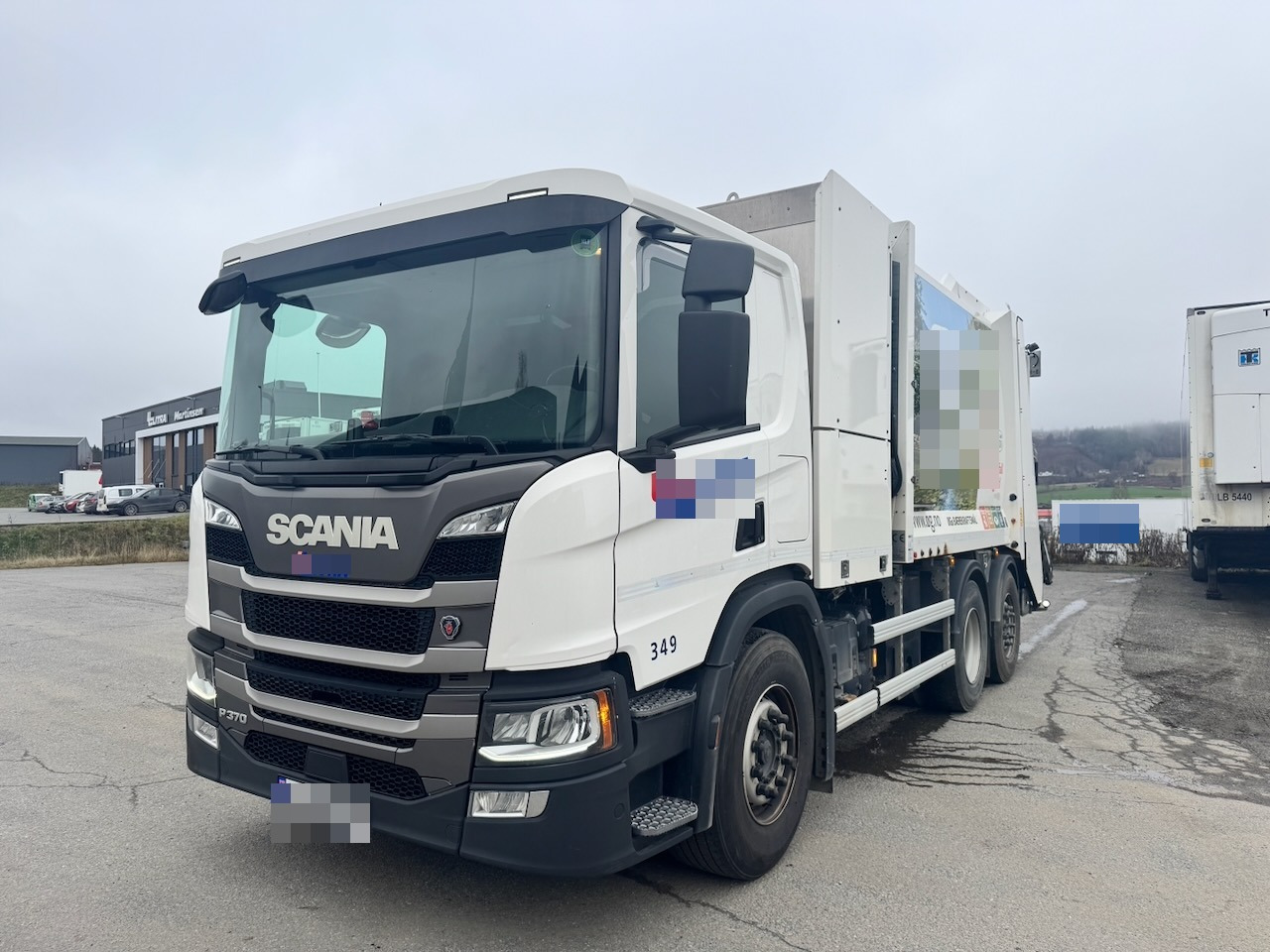 Scania P370 Renovasjonsbil m/ Vaskeanlegg. SE VIDEO - شاحنة قمامة: صورة 1 Scania P370 Renovasjonsbil m/ Vaskeanlegg. SE VIDEO - شاحنة قمامة: صورة 1