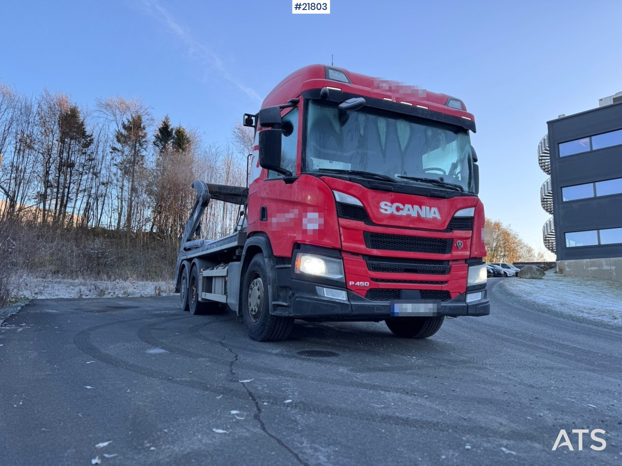 Scania P450 - شاحنة لودر انزلاقي: صورة 4 Scania P450 - شاحنة لودر انزلاقي: صورة 4