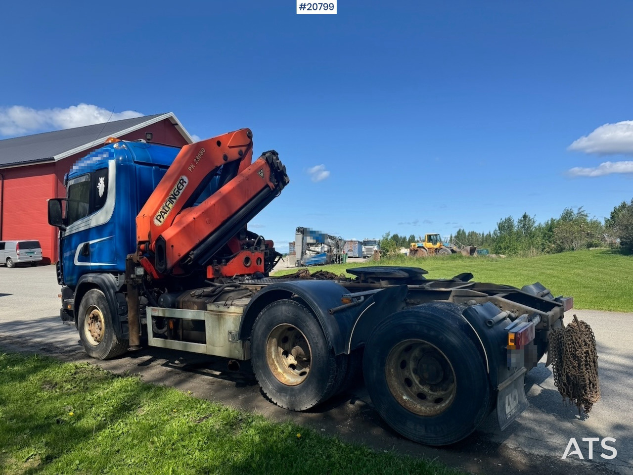 Scania R164 - مقطورة السحب: صورة 3 Scania R164 - مقطورة السحب: صورة 3