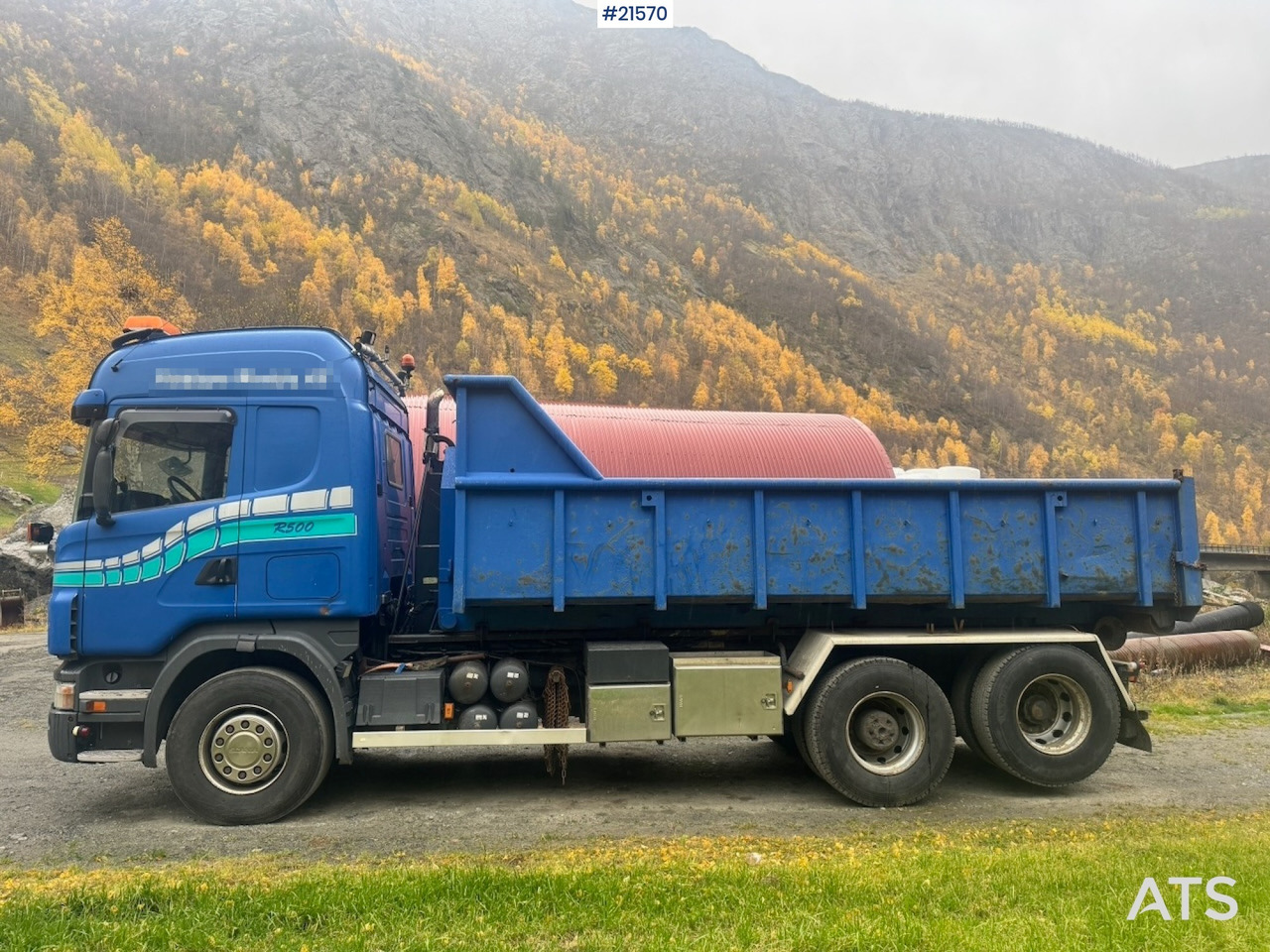 Scania R500 Krokbil m/ Kasse - شاحنة برافعة خطافية: صورة 3 Scania R500 Krokbil m/ Kasse - شاحنة برافعة خطافية: صورة 3