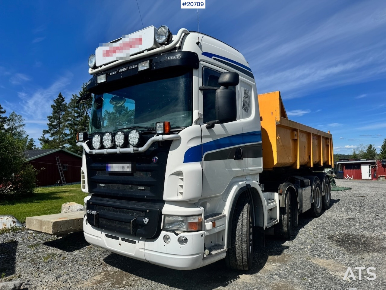 Scania R560 - شاحنة برافعة خطافية: صورة 1 Scania R560 - شاحنة برافعة خطافية: صورة 1