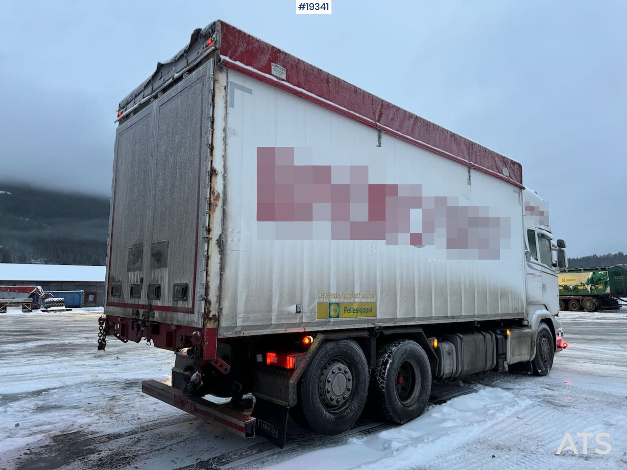 Scania R580 - شاحنة صندوقية: صورة 5 Scania R580 - شاحنة صندوقية: صورة 5