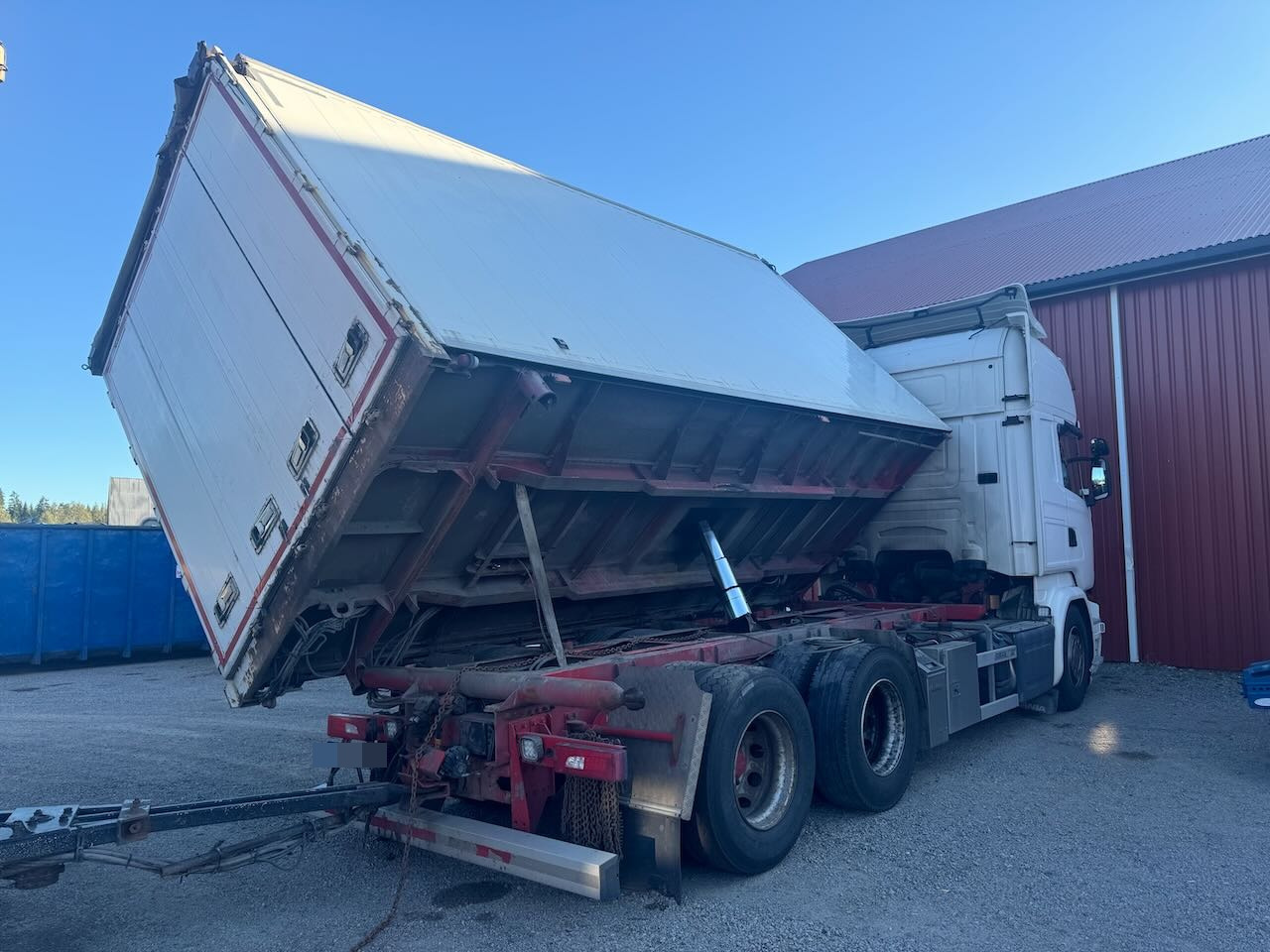 Scania R580 - شاحنة صندوقية: صورة 4 Scania R580 - شاحنة صندوقية: صورة 4