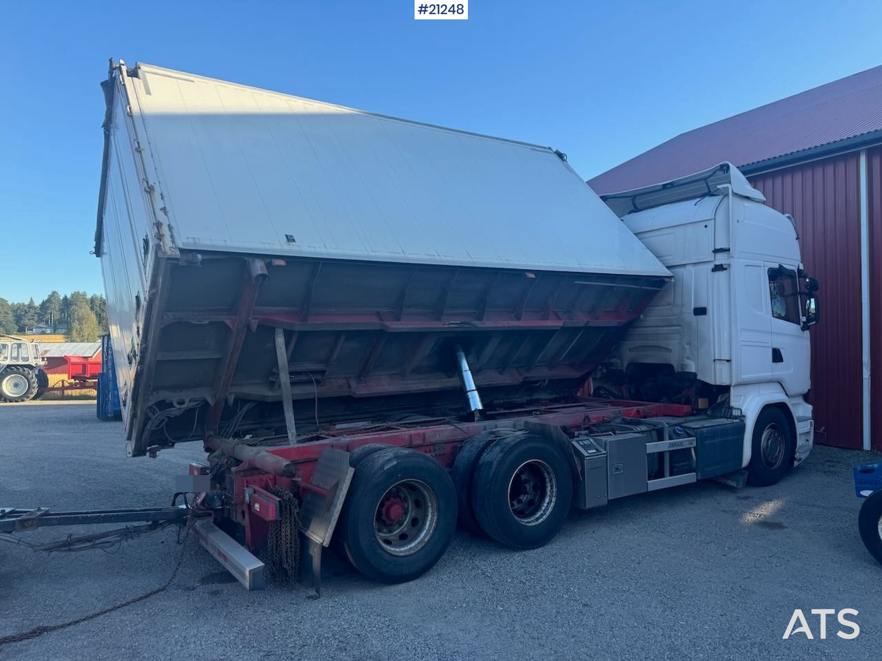 Scania R580 - شاحنة صندوقية: صورة 3 Scania R580 - شاحنة صندوقية: صورة 3