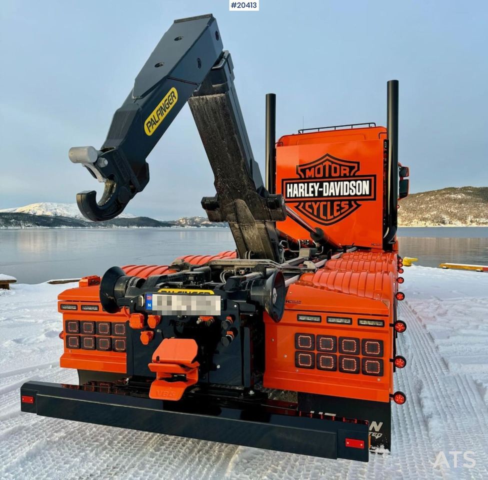 Scania R660 - شاحنة برافعة خطافية: صورة 4 Scania R660 - شاحنة برافعة خطافية: صورة 4