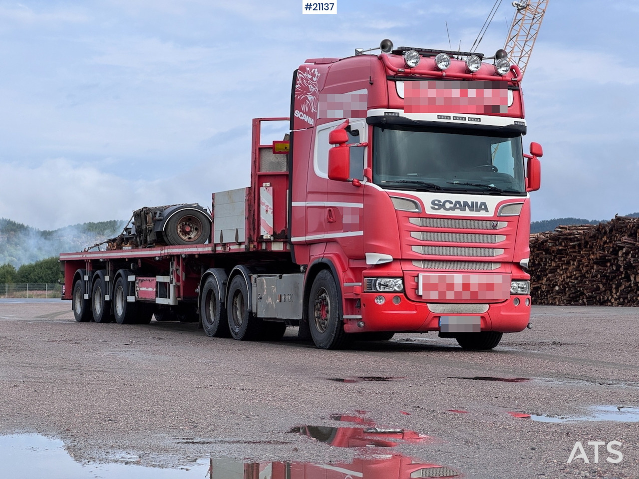 Scania R730 - مقطورة السحب: صورة 4 Scania R730 - مقطورة السحب: صورة 4
