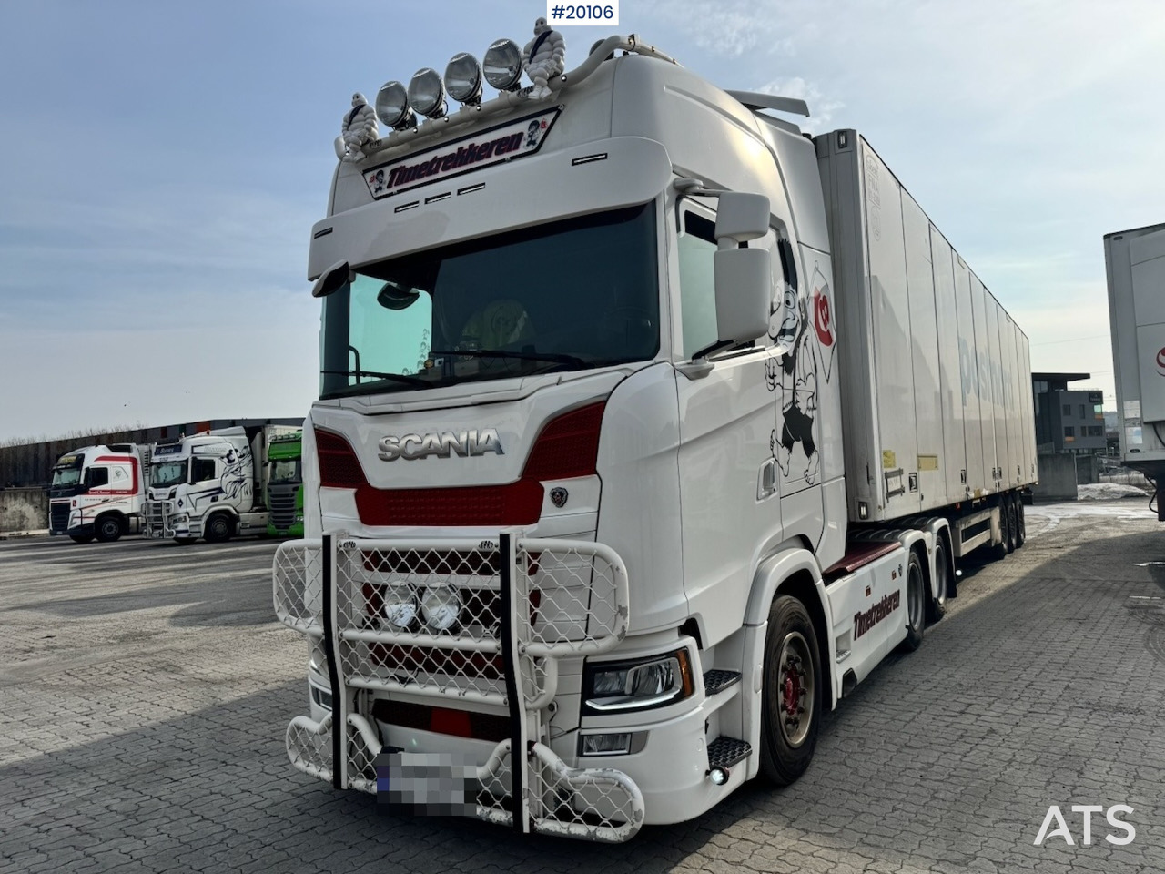 Scania S590 - مقطورة السحب: صورة 1 Scania S590 - مقطورة السحب: صورة 1