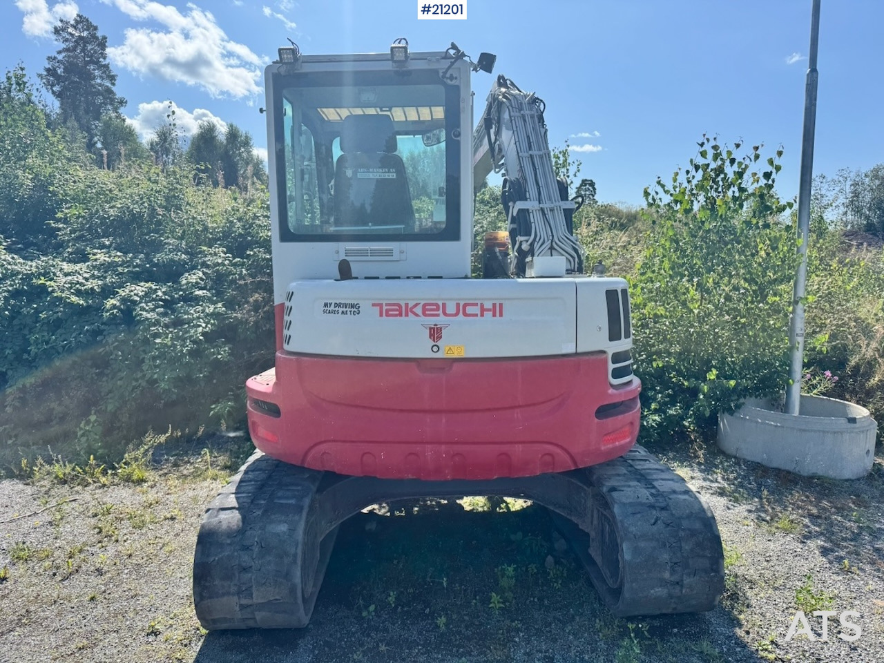Takeuchi TB280FR - حفار زاحف: صورة 3 Takeuchi TB280FR - حفار زاحف: صورة 3