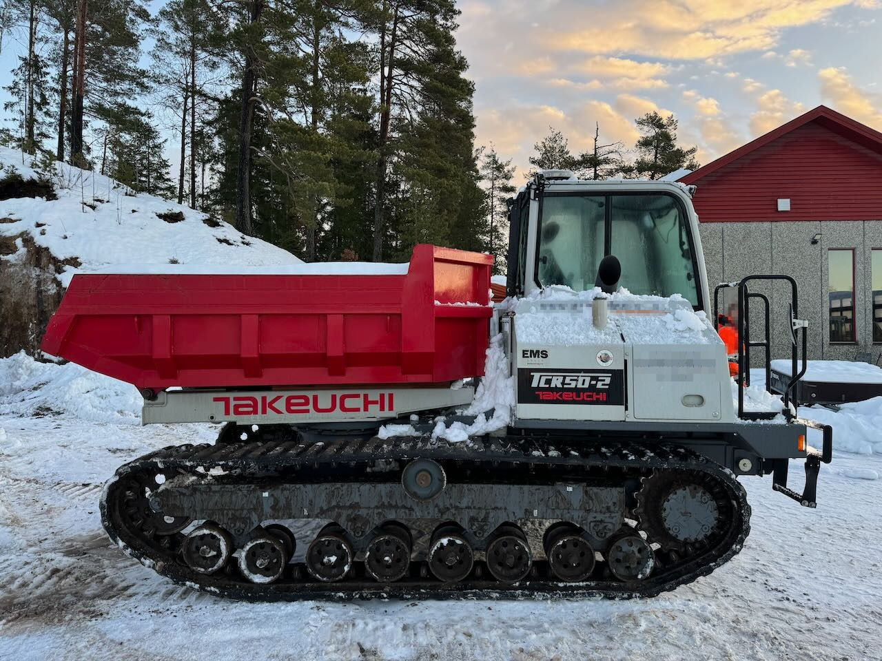 Takeuchi TCR50-2 - شاحنة قلاب التعدين: صورة 3 Takeuchi TCR50-2 - شاحنة قلاب التعدين: صورة 3