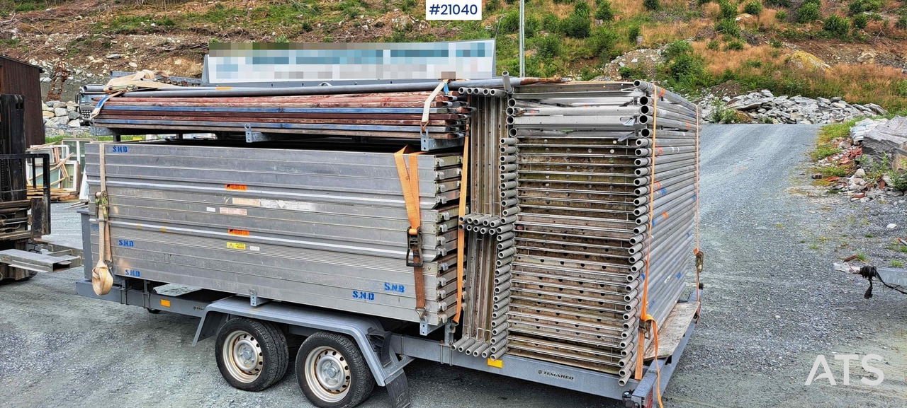 Temared Temared stillashenger 3.5 t m/ 364 m2 stillas - مقطورة: صورة 3 Temared Temared stillashenger 3.5 t m/ 364 m2 stillas - مقطورة: صورة 3