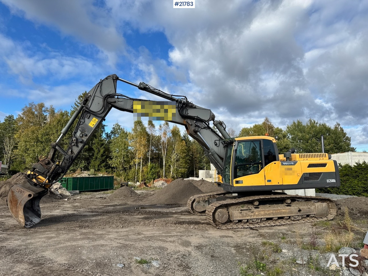 Volvo 2012 Volvo EC250 m/ Rototilt, GPS og 2 skuffer. - حفار زاحف: صورة 4 Volvo 2012 Volvo EC250 m/ Rototilt, GPS og 2 skuffer. - حفار زاحف: صورة 4