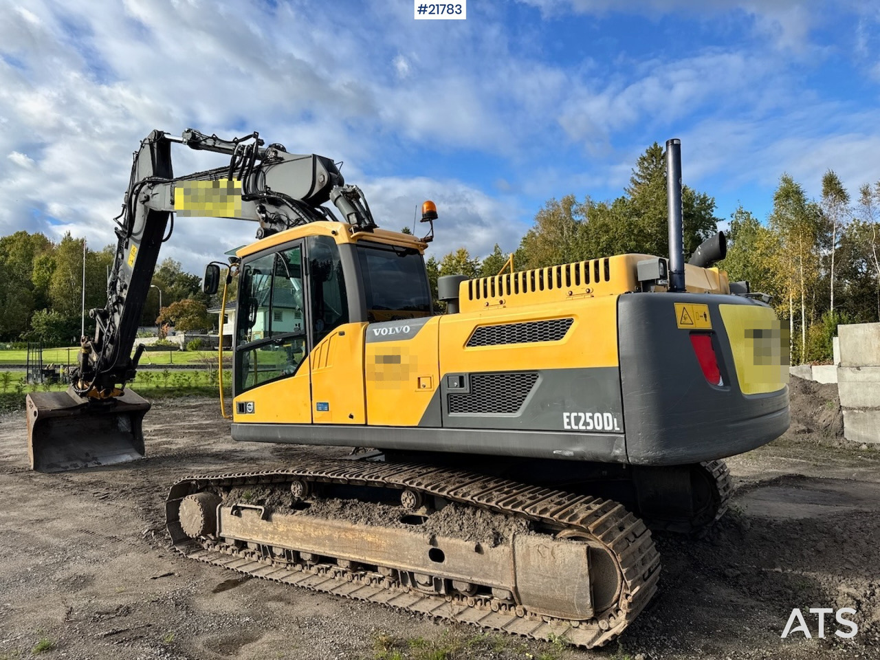 Volvo 2012 Volvo EC250 m/ Rototilt, GPS og 2 skuffer. - حفار زاحف: صورة 5 Volvo 2012 Volvo EC250 m/ Rototilt, GPS og 2 skuffer. - حفار زاحف: صورة 5